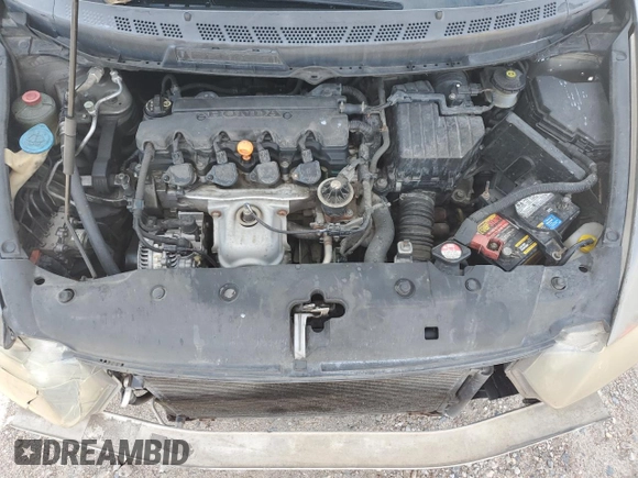 2006 Honda Civic Cpe LX with VIN 2HGFG12696H533306, listed as a Copart auction lot 68931064 with 161,681 mi miles and Salvage Title. Bid and sale history available at carsss.com. Image 13.
