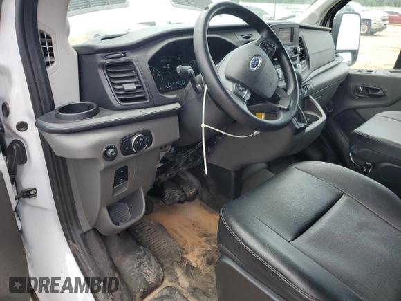 2023 Ford Transit Cargo с VIN 1FTBW9C89PKB88609, выставлен на аукционе Copart как лот 54909845 с пробегом 25 083 миль миль и Списание • Salvage title. История ставок и продаж доступна на DreamBid. Изображение 8.