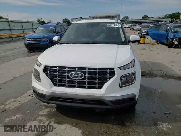 2021 Hyundai Venue SEL with VIN KMHRC8A36MU064530, listed as a Copart auction lot 59814905 with 40,310 mi miles and Salvage title. Bid and sale history available at DreamBid. Image 15.