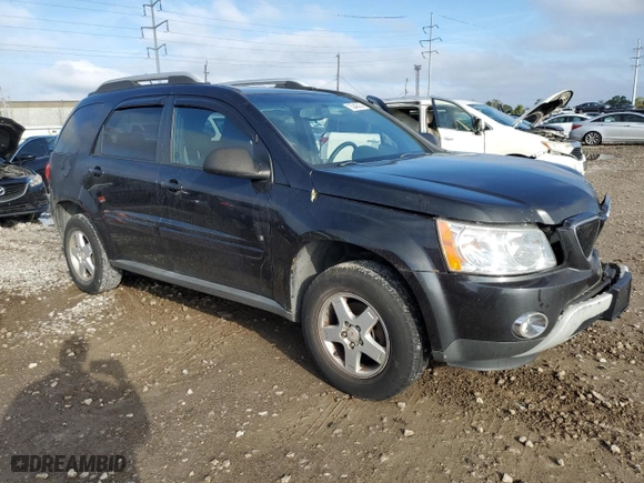2009 Pontiac Torrent with VIN 2CKDL43F996206110, listed as a Copart auction lot 73940404 with 141,295 mi miles and Salvage Title. Bid and sale history available at carsss.com. Image 4.