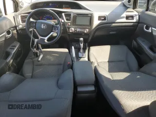 2015 Honda Civic EX with VIN 19XFB2F86FE008181, listed as a Copart auction lot 55207415 with 131,178 mi miles and Salvage Title. Bid and sale history available at DreamBid. Image 8.