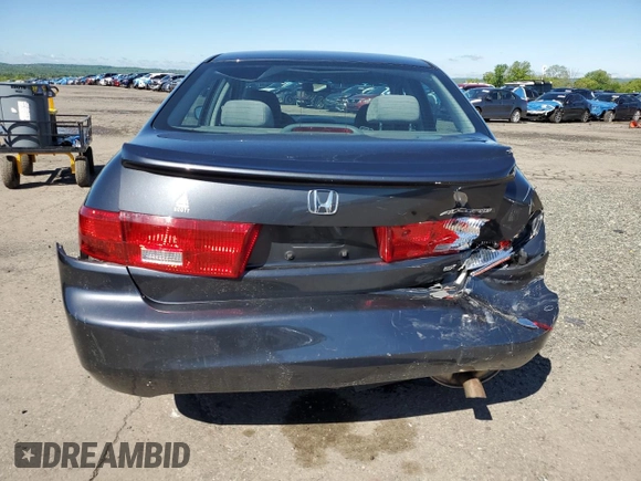 2005 Honda Accord EX z VIN 1HGCM56785A009468, wystawiony jako Copart lot #55790185 z przebiegiem 104 202 mil mil oraz Szkody całkowita. Historia ofert i sprzedaży dostępna na DreamBid. Obrazek 6.