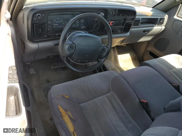 1996 Dodge Ram 1500 with VIN 3B7HF13Z3TG167034, listed as a Copart auction lot 72042524 with 211,593 mi miles and Salvage Title. Bid and sale history available at carsss.com. Image 8.