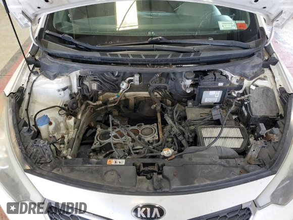 2014 Kia Forte LX with VIN KNAFX4A60E5139178, listed as a Copart auction lot 54976475 with Not Provided miles and Clean Title. Bid and sale history available at carsss.com. Image 11.