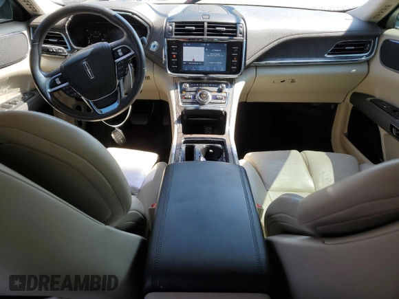 2017 Lincoln Continental Reserve with VIN 1LN6L9RP5H5608337, listed as a Copart auction lot 69189094 with 34,383 mi miles and Salvage Title. Bid and sale history available at carsss.com. Image 8.