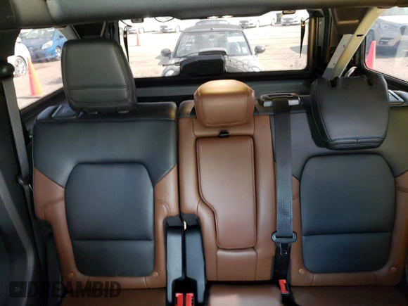 2024 Ford Bronco Outer Banks с VIN 1FMEE8BP8RLA73270, выставлен на аукционе Copart как лот 56790205 с пробегом 8 715 миль миль и Списание • Salvage title. История ставок и продаж доступна на DreamBid. Изображение 10.