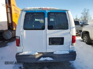 2006 Ford Econoline Cargo with VIN 1FTNE24L96HA66631, listed as a Copart auction lot 82038864 with Not provided miles and Salvage title. Bid and sale history available at DreamBid. Image 6.