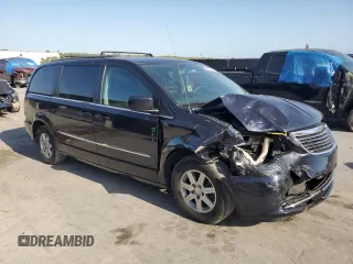 2011 Chrysler Town & Country Touring with VIN 2A4RR5DG1BR676736, listed as a Copart auction lot 54570395 with 177,722 mi miles and Salvage Title. Bid and sale history available at DreamBid. Image 4.