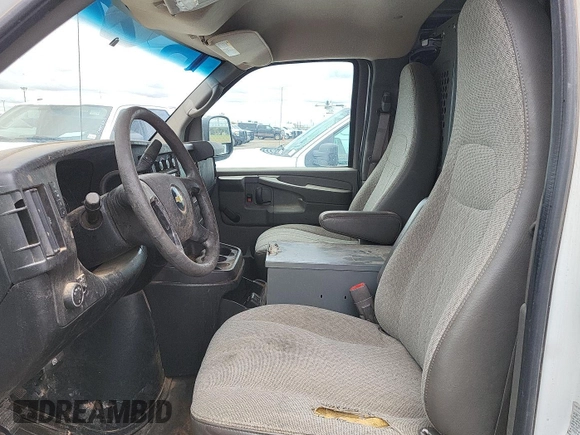 2010 Chevrolet Express Cargo with VIN 1GCZGFBA7A1166586, listed as a IAAI auction lot 42670844 with 161,614 mi miles and . Bid and sale history available at DreamBid. Image 18.