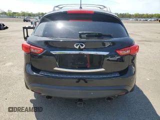 2013 Infiniti FX with VIN JN8CS1MW5DM170014, listed as a Copart auction lot 56195905 with 138,686 mi miles and Salvage title. Bid and sale history available at DreamBid. Image 6.
