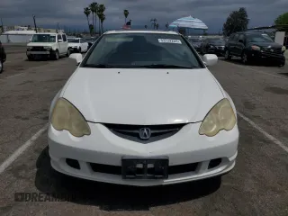 2002 Acura RSX Auto with VIN JH4DC54852C013753, listed as a Copart auction lot 53722285 with 296,540 mi miles and Salvage Title. Bid and sale history available at carsss.com. Image 5.