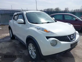 2013 Nissan Juke SL with VIN JN8AF5MVXDT217926, listed as a IAAI auction lot 41953051 with 94,503 mi miles. Bid and sale history available at carsss.com. Image 1.