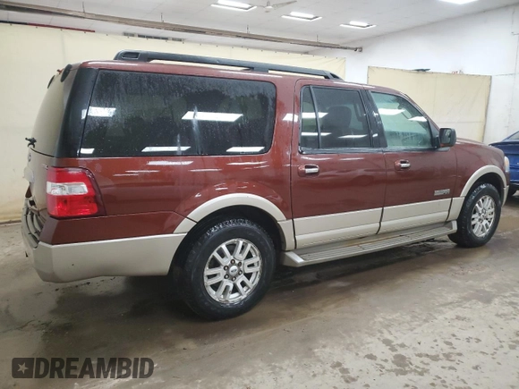 2007 Ford Expedition Max Eddie Bauer with VIN 1FMFK18597LA02554, listed as a Copart auction lot 43707735 with 198,849 mi miles and Clean Title. Bid and sale history available at DreamBid. Image 3.