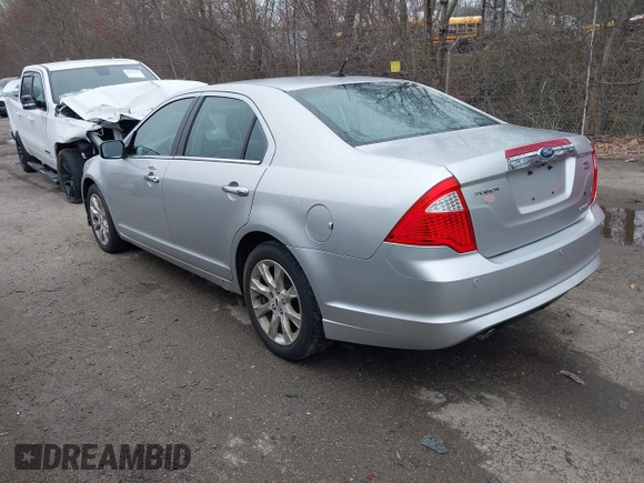 2011 Ford Fusion SEL with VIN 3FAHP0CG7BR170341, listed as a IAAI auction lot 42034192 with 128,279 mi miles. Bid and sale history available at carsss.com. Image 3.
