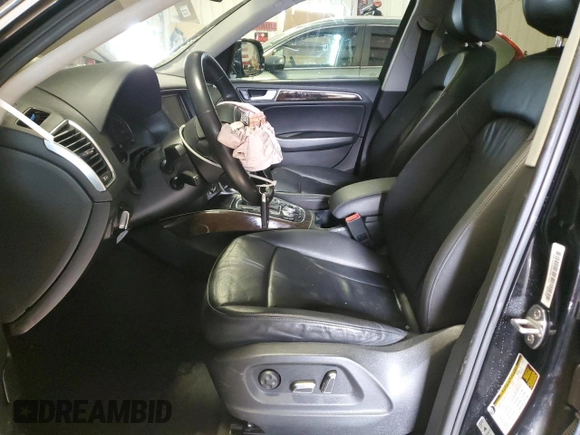 2014 Audi Q5 Premium Plus with VIN WA1LFAFP6EA098307, listed as a Copart auction lot 45463905 with Not provided miles and Salvage title. Bid and sale history available at DreamBid. Image 7.