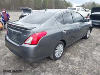 2019 Nissan Versa Sedan SV with VIN 3N1CN7AP4KL831867, listed as a IAAI auction lot 41807271 with 125,421 mi miles. Bid and sale history available at carsss.com. Image 4.