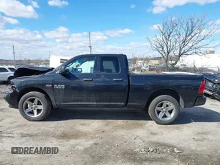 2017 Ram 1500 Express with VIN 1C6RR7FTXHS689639, listed as a IAAI auction lot 41687001 with 152,776 mi miles. Bid and sale history available at carsss.com. Image 14.