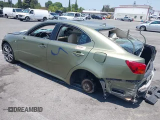 2008 Lexus IS 250 with VIN JTHBK262182076025, listed as a IAAI auction lot 42465633 with Not provided miles and . Bid and sale history available at DreamBid. Image 3.