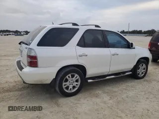 2006 Acura MDX Touring w/Navi with VIN 2HNYD18816H516910, listed as a Copart auction lot 76055544 with 118,244 mi miles and Salvage Title. Bid and sale history available at carsss.com. Image 3.