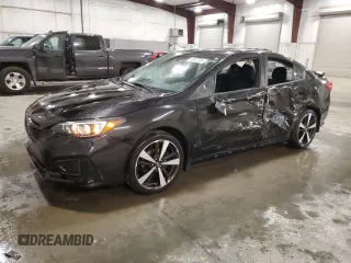 2019 Subaru Impreza Sport with VIN 4S3GKAM62K3627474, listed as a Copart auction lot 46607555 with 70,744 mi miles and Salvage Title. Bid and sale history available at carsss.com. Image 1.