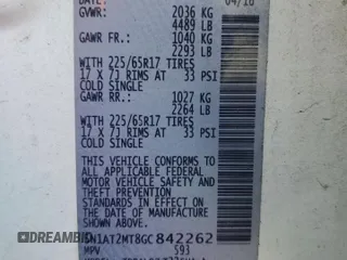 2016 Nissan Rogue SL with VIN 5N1AT2MT8GC842262, listed as a Copart auction lot 88443585 with 178,067 mi miles and Salvage Title. Bid and sale history available at DreamBid. Image 13.