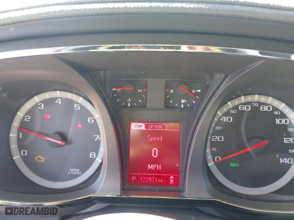 2013 GMC Terrain SLE with VIN 2GKALSEK8D6293262, listed as a IAAI auction lot 41851392 with 122,971 mi miles. Bid and sale history available at carsss.com. Image 7.