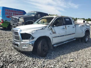 2010 Dodge Ram 3500 Laramie with VIN 3D73Y4CL9AG144507, listed as a Copart auction lot 68085514 with 0 mi miles and Salvage Title. Bid and sale history available at carsss.com. Image 1.