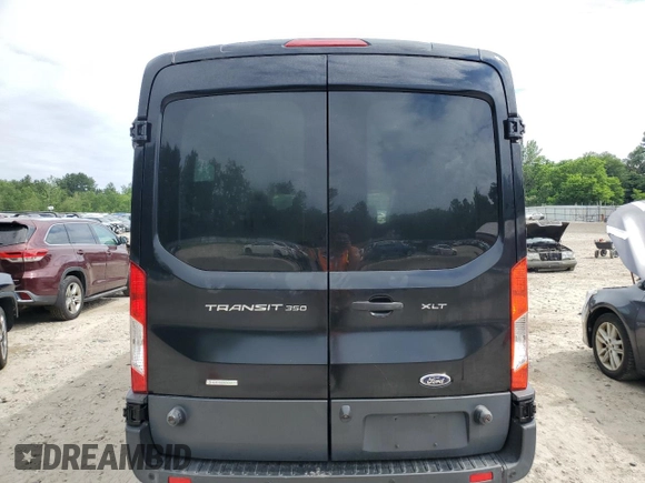 2017 Ford Transit Passenger XL с VIN 1FBAX2CG1HKA46526, выставлен на аукционе Copart как лот 62453115 с пробегом Не указан миль и Списание • Salvage title. История ставок и продаж доступна на DreamBid. Изображение 6.