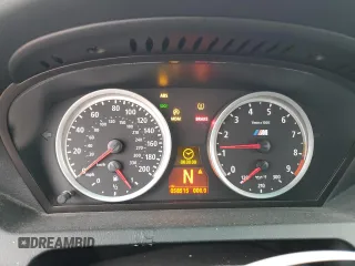 2008 BMW 6 Series M6 with VIN WBSEK93548CY79159, listed as a Copart auction lot 45959665 with 58,515 mi miles and Salvage Title. Bid and sale history available at carsss.com. Image 9.