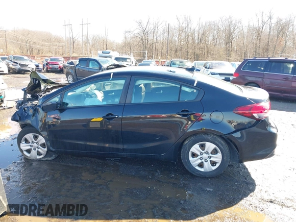 2017 Kia Forte LX with VIN 3KPFK4A78HE036223, listed as a IAAI auction lot 41554426 with 14,438 mi miles. Bid and sale history available at carsss.com. Image 14.