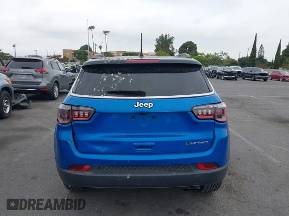 2021 Jeep Compass Limited with VIN 3C4NJCCBXMT538733, listed as a IAAI auction lot 42431715 with 61,832 mi miles and . Bid and sale history available at DreamBid. Image 16.
