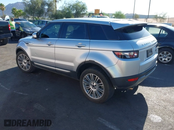 2012 Land Rover Range Rover Evoque Prestige Premium with VIN SALVV2BG4CH638246, listed as a IAAI auction lot 42692490 with 112,916 mi miles and . Bid and sale history available at DreamBid. Image 3.