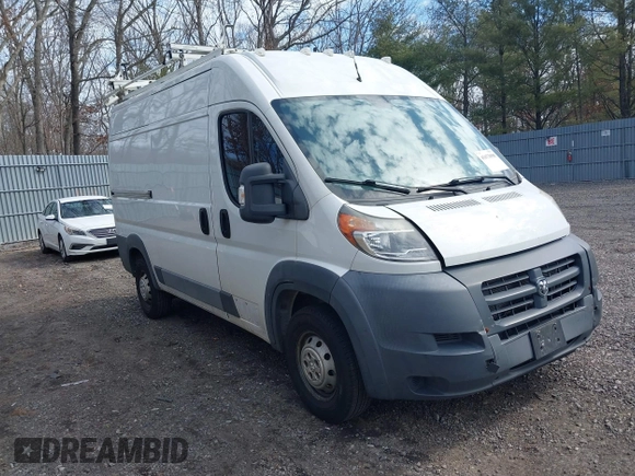 2014 Ram ProMaster Cargo with VIN 3C6TRVBG3EE105518, listed as a IAAI auction lot 41673098 with 201,978 mi miles and . Bid and sale history available at DreamBid. Image 1.