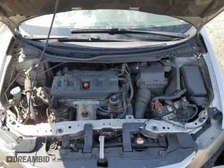 2012 Honda Civic Sdn LX with VIN 19XFB2F52CE108862, listed as a Copart auction lot 52010815 with 243,355 mi miles and Salvage Title. Bid and sale history available at carsss.com. Image 12.