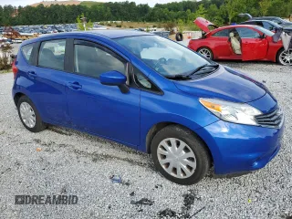 2015 Nissan Note S with VIN 3N1CE2CP4FL407658, listed as a Copart auction lot 62847565 with 79,574 mi miles and Salvage title. Bid and sale history available at DreamBid. Image 4.