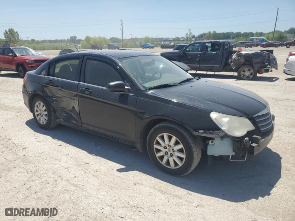 2010 Chrysler Sebring Touring with VIN 1C3CC4FB8AN229894, listed as a Copart auction lot 58667584 with 189,237 mi miles and Non Repairable. Bid and sale history available at carsss.com. Image 4.
