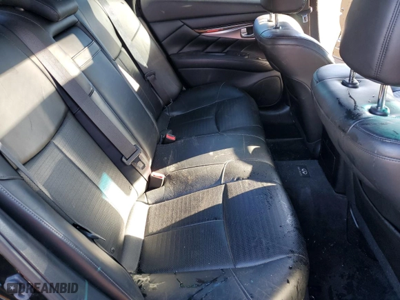 2013 Infiniti M37 with VIN JN1BY1AR7DM603548, listed as a Copart auction lot 48123095 with 169618 miles and Salvage Title. Bid and sale history available at carsss.com. Image 10.