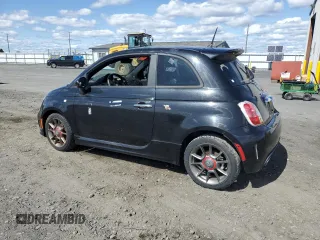 2012 FIAT 500 Abarth z VIN 3C3CFFFH4CT384033, wystawiony jako Copart lot #52649595 z przebiegiem 99 244 mil mil oraz Czysty tytuł • Clean title. Historia ofert i sprzedaży dostępna na DreamBid. Obrazek 2.