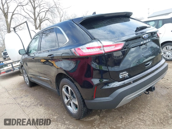 2024 Ford Edge SEL with VIN 2FMPK4J93RBA63498, listed as a IAAI auction lot 41805255 with 17,839 mi miles. Bid and sale history available at carsss.com. Image 3.