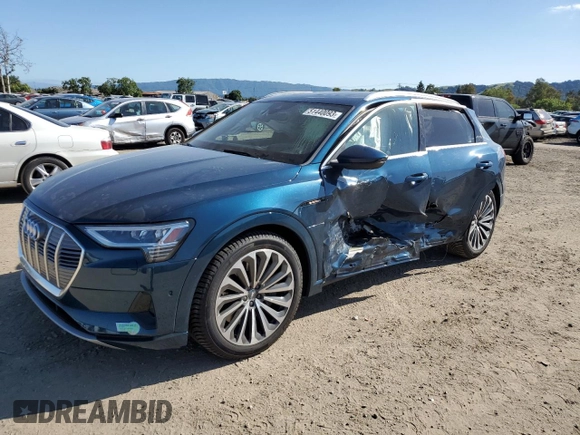 2019 Audi e-tron Prestige with VIN WA1VABGE8KB021079, listed as a Copart auction lot 51440093 with 0 mi miles. Bid and sale history available at carsss.com. Image 1.