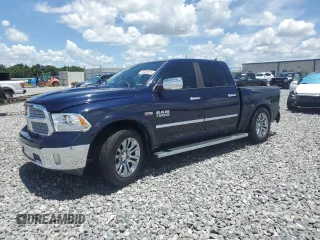 2015 Ram 1500 Laramie Limited with VIN 1C6RR7PT1FS612296, listed as a Copart auction lot 61029815 with 107,749 mi miles and Salvage title. Bid and sale history available at DreamBid. Image 1.