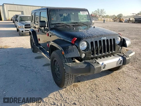 2015 Jeep Wrangler Unlimited Sahara with VIN 1C4BJWEG2FL690498, listed as a Copart auction lot 73598124 with 143,564 mi miles and Salvage Title. Bid and sale history available at carsss.com. Image 11.