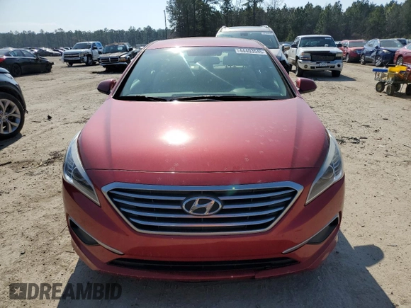 2017 Hyundai Sonata SE with VIN 5NPE24AFXHH588210, listed as a Copart auction lot 44403545 with 93,694 mi miles and Salvage Title. Bid and sale history available at carsss.com. Image 5.