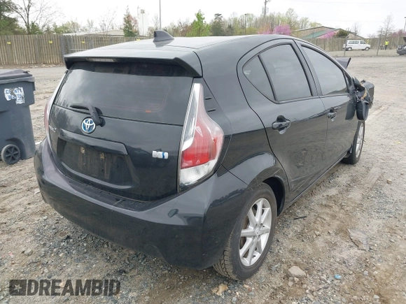2015 Toyota Prius One with VIN JTDKDTB32F1576858, listed as a IAAI auction lot 41950052 with Not Provided miles and . Bid and sale history available at DreamBid. Image 4.
