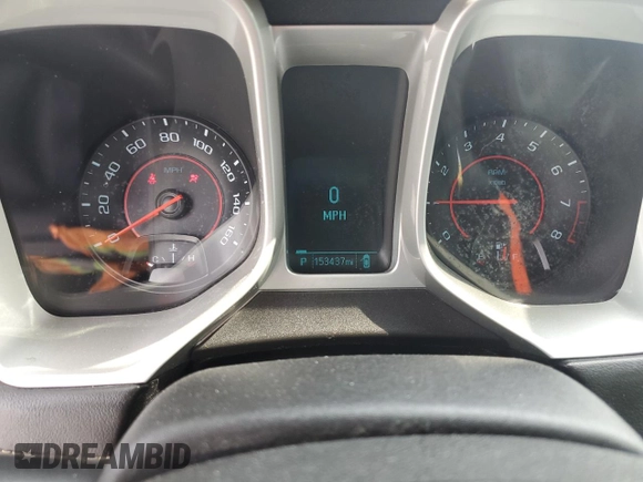 2013 Chevrolet Camaro LT z VIN 2G1FB1E37D9110867, wystawiony jako Copart lot #54696005 z przebiegiem 153 437 mil mil oraz Szkoda całkowita • Salvage title. Historia ofert i sprzedaży dostępna na DreamBid. Obrazek 9.