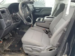 2017 Chevrolet Silverado 1500 Work Truck with VIN 1GCVKNEH1HZ285195, listed as a Copart auction lot 43771695 with 129,135 mi miles and Salvage Title. Bid and sale history available at carsss.com. Image 7.
