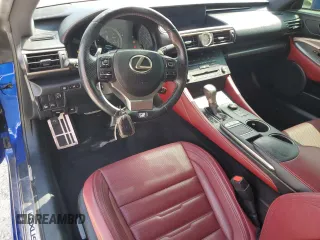 2016 Lexus RC 300 F Sport with VIN JTHSM5BCXG5002318, listed as a Copart auction lot 56561735 with 127,717 mi miles and Salvage title. Bid and sale history available at DreamBid. Image 8.