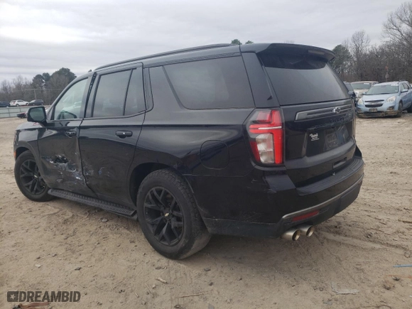 2022 Chevrolet Tahoe Z71 with VIN 1GNSKPKL3NR189093, listed as a Copart auction lot 44611015 with 49,997 mi miles and Salvage Title. Bid and sale history available at carsss.com. Image 2.