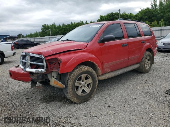 2005 Dodge Durango SLT with VIN 1D4HD48N85F616969, listed as a Copart auction lot 55421275 with 207,467 mi miles and Clean title. Bid and sale history available at DreamBid. Image 1.