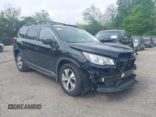 2019 Subaru Ascent Premium z VIN 4S4WMACD3K3444439, wystawiony jako IAAI lot #42259878 z przebiegiem 79 587 mil mil oraz . Historia ofert i sprzedaży dostępna na DreamBid. Obrazek 1.
